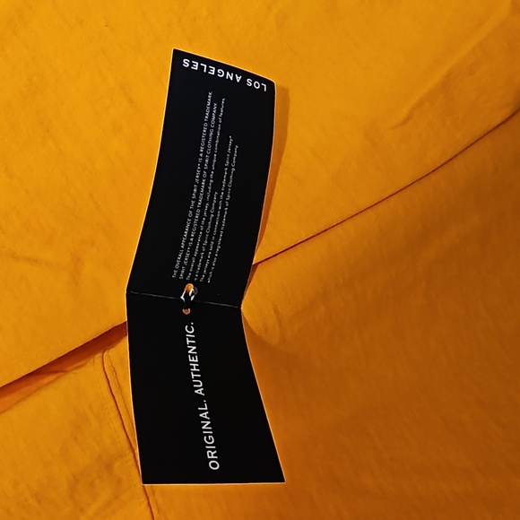 Spirit Jersey Street Wear Long Sleeve Rockefeller Puffy Print Shirt NWT - Picture 3 of 8